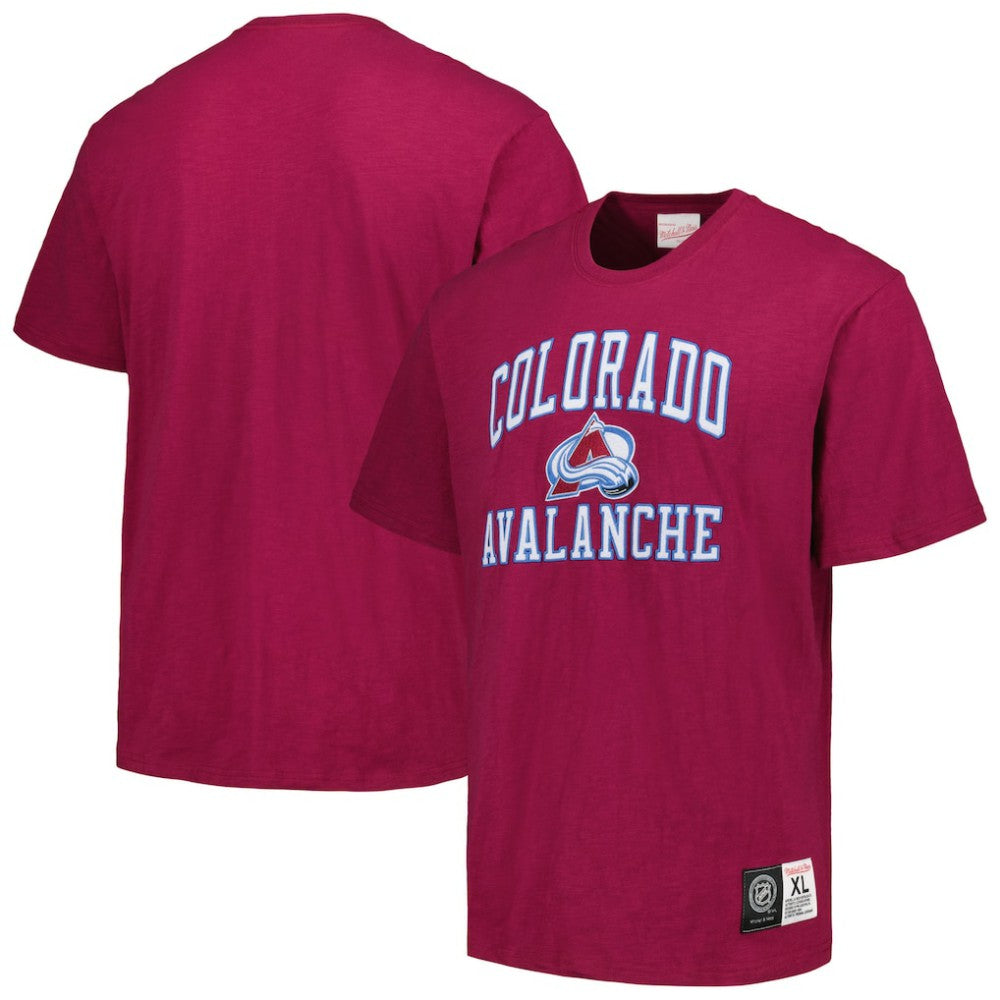 Colorado Avalanche Mitchell & Ness Legendary Slub T-Shirt - Burgundy | US 201112945