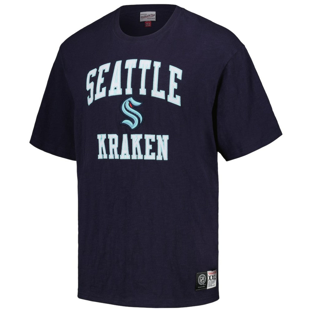 Seattle Kraken Mitchell & Ness Legendary Slub T-Shirt - Deep Sea Blue | US 201112954