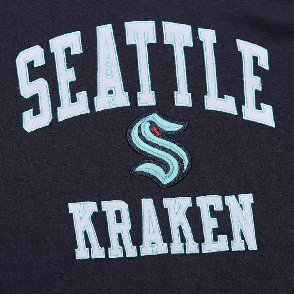 Seattle Kraken Mitchell & Ness Legendary Slub T-Shirt - Deep Sea Blue | US 201112954