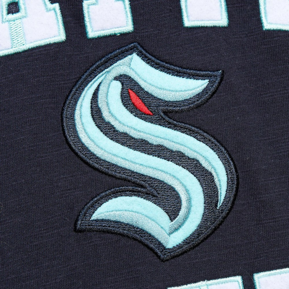 Seattle Kraken Mitchell & Ness Legendary Slub T-Shirt - Deep Sea Blue | US 201112954