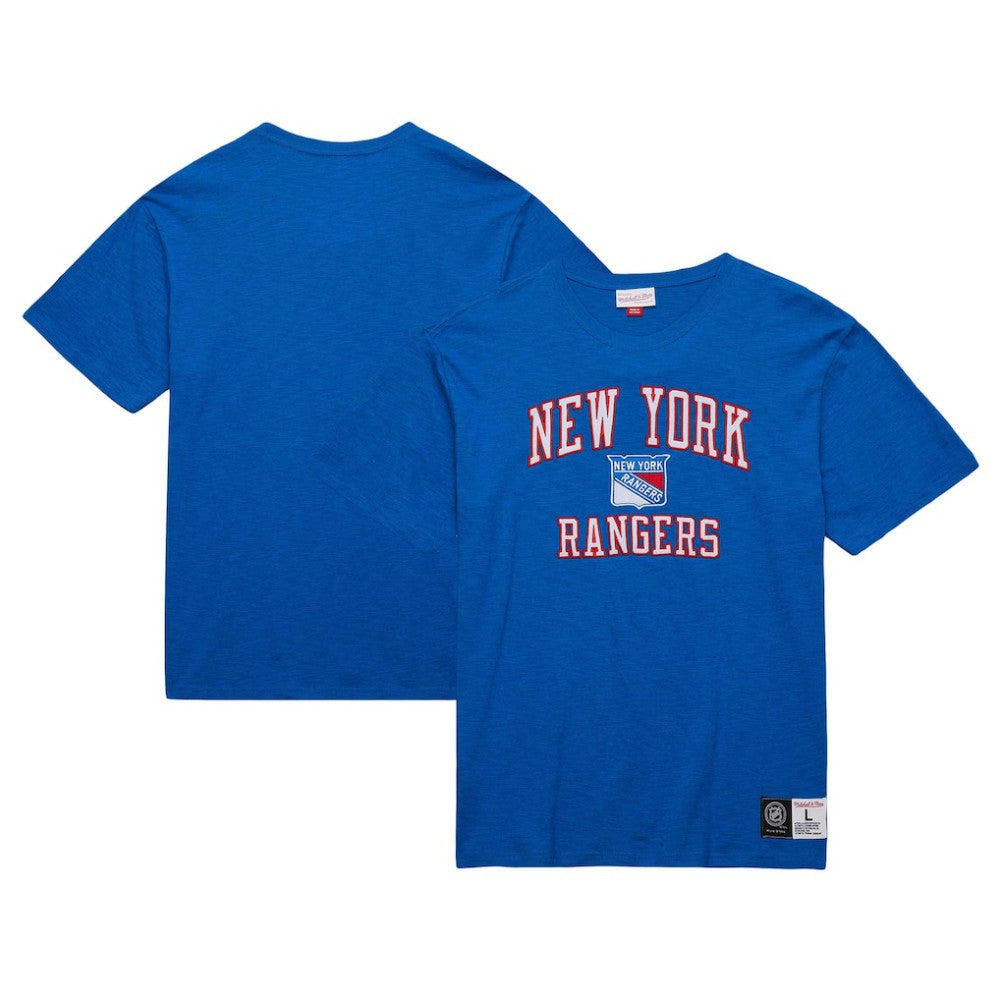 New York Rangers Mitchell & Ness Legendary Slub T-Shirt - Blue | US 201112955