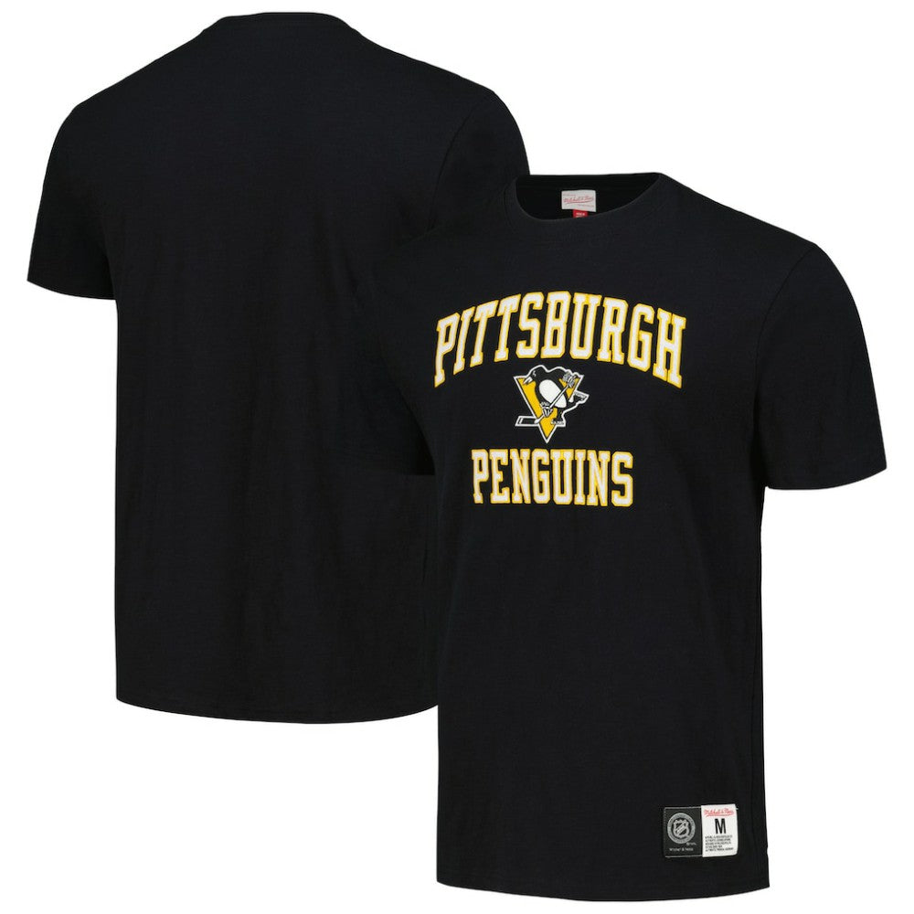 Pittsburgh Penguins Mitchell & Ness Legendary Slub T-Shirt - Black | US 201112957