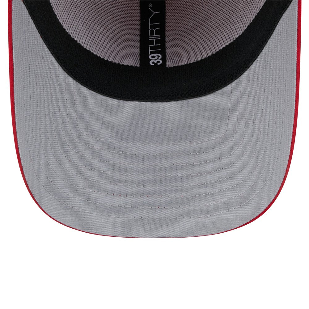 Los Angeles Angels New Era Team Tone 39THIRTY Flex Hat - Red Hats
