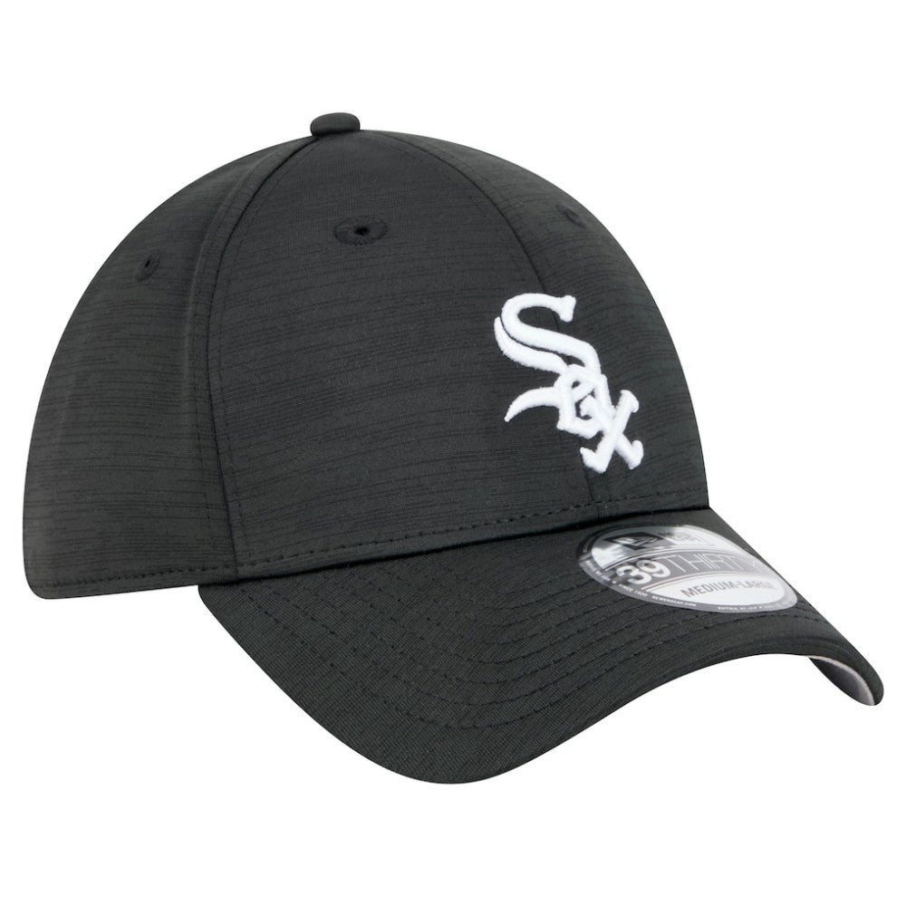 Chicago White Sox New Era Tech 39THIRTY Flex Hat - Black Hats