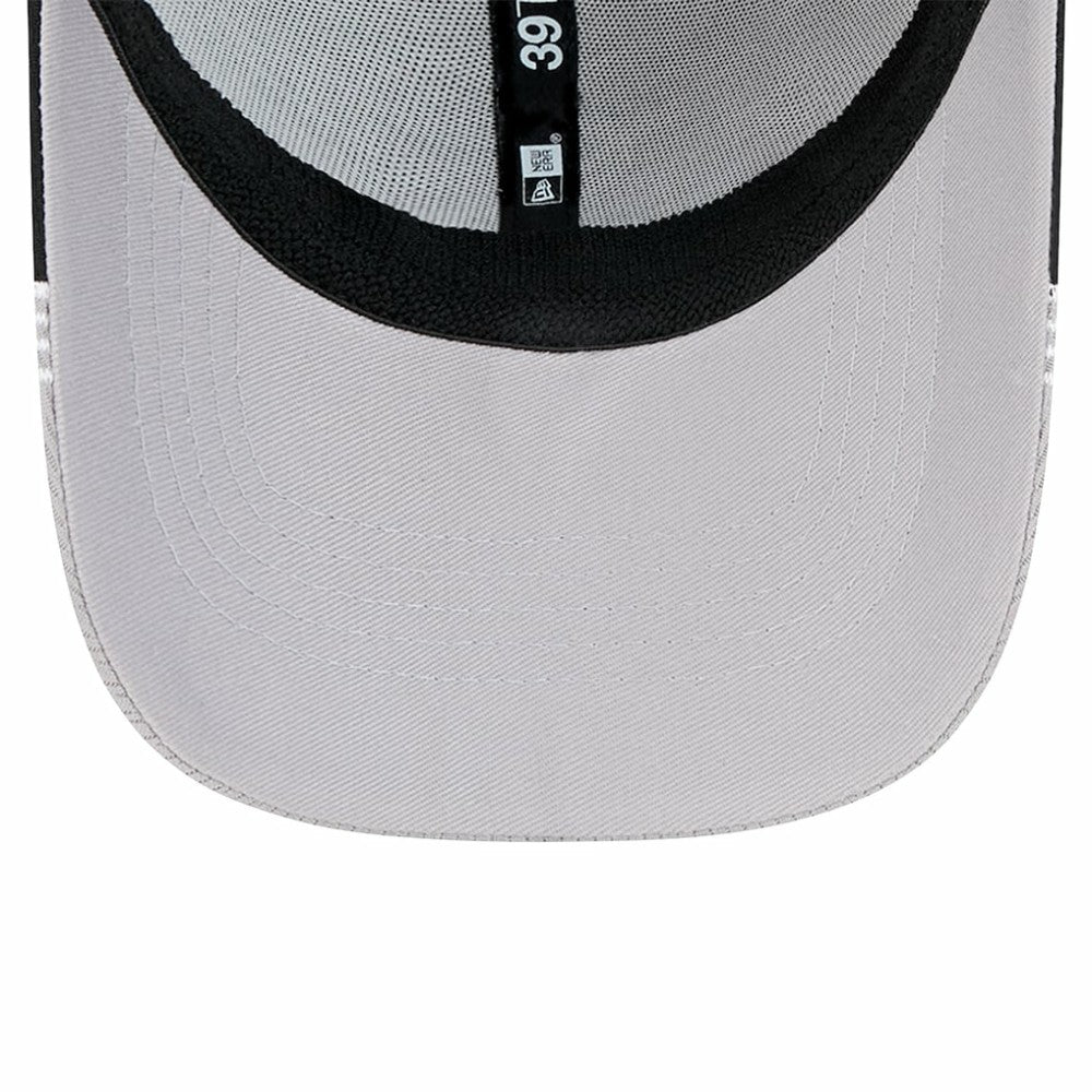 Chicago White Sox New Era Visor Trim 39THIRTY Flex Hat - Gray/Black Hats