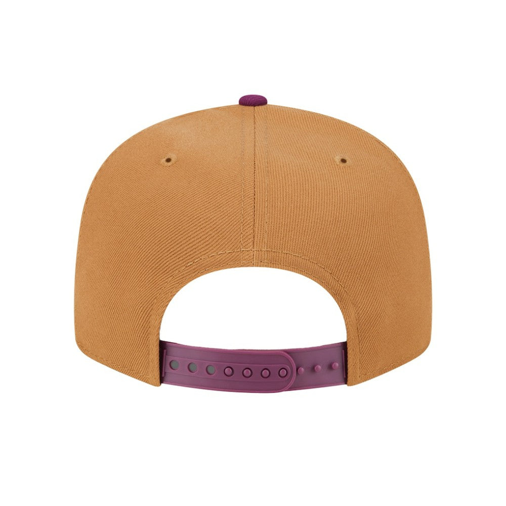 Atlanta Braves New Era Color Pack Two-Tone 9FIFTY Snapback Hat - Brown/Purple Hats