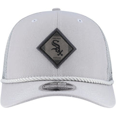 Chicago White Sox New Era Logo 9SEVENTY Stretch-Snap Adjustable Hat - Gray Hats