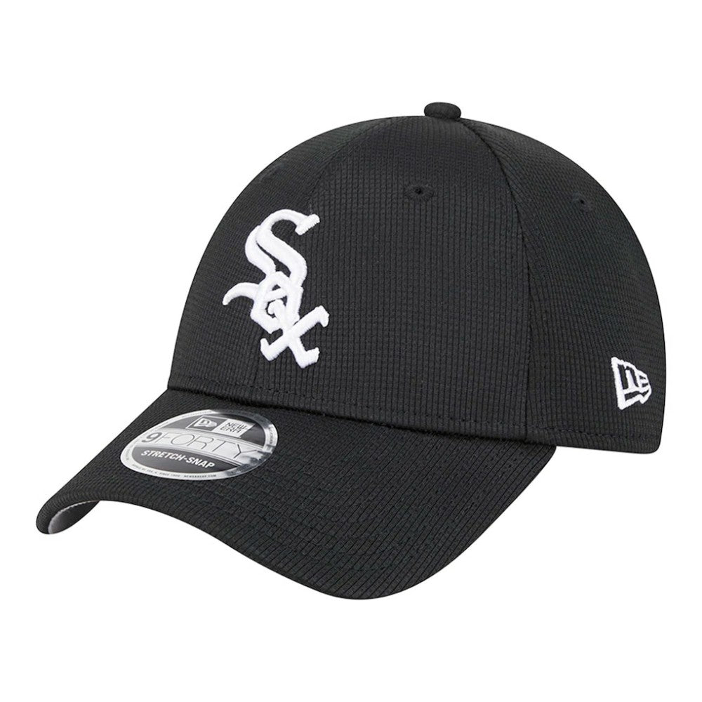 Chicago White Sox New Era Pivot 9FORTY Adjustable Hat - Black Hats