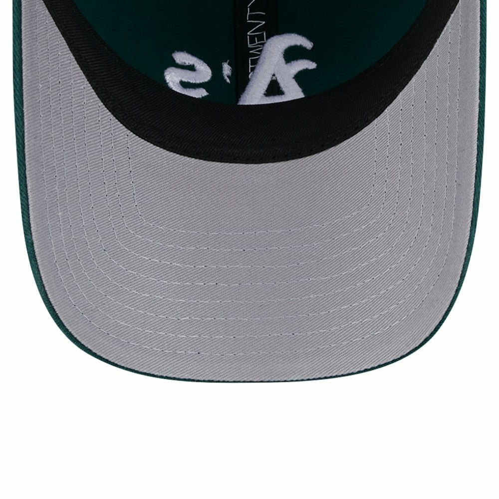 Athletics New Era Team Slick Trucker 9TWENTY Adjustable Hat - Green Hats