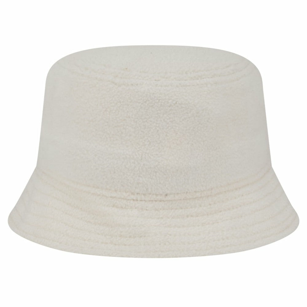 Chicago Cubs New Era Women's Chrome Cozy Bucket Hat - White Hats