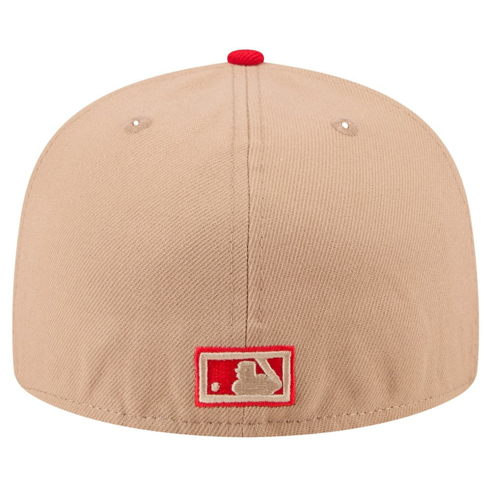 St. Louis Cardinals New Era 59FIFTY Fitted Hat - Khaki Hats