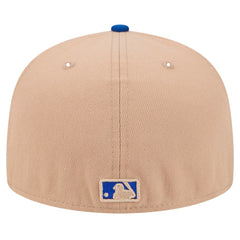 Chicago Cubs New Era 59FIFTY Fitted Hat - Khaki Hats