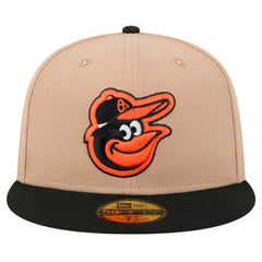Baltimore Orioles New Era 59FIFTY Fitted Hat - Khaki Hats
