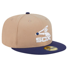 Chicago White Sox New Era 59FIFTY Fitted Hat - Khaki Hats