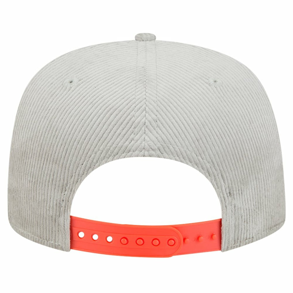 New Era Houston Astros Gray Corduroy Golfer Snapback Hat Hats