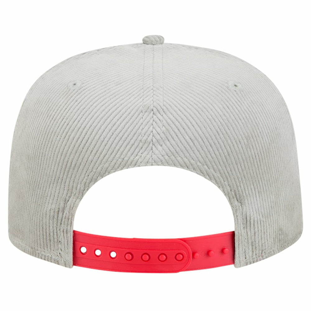 New Era Philadelphia Phillies Gray Corduroy Golfer Snapback Hat Hats