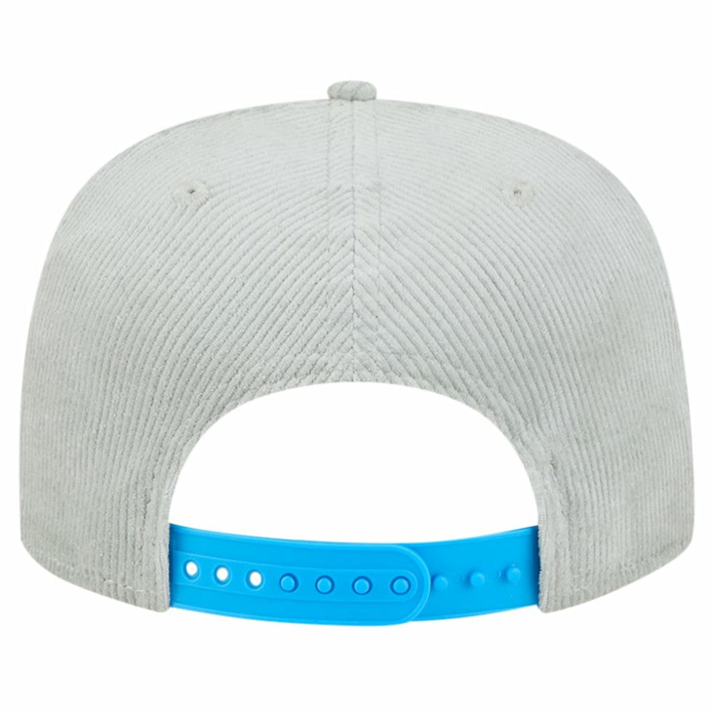 New Era Tampa Bay Rays Gray Corduroy Golfer Snapback Hat Hats