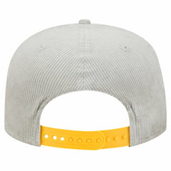 New Era Pittsburgh Pirates Gray Corduroy Golfer Snapback Hat Hats