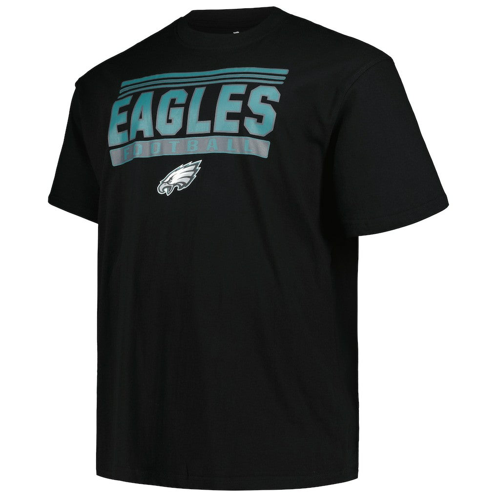 Philadelphia Eagles Big & Tall Pop T-Shirt - Black T-shirts