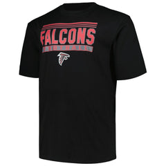 Atlanta Falcons Big & Tall Pop T-Shirt - Black T-shirts