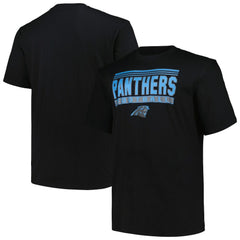 Carolina Panthers Big & Tall Pop T-Shirt - Black T-shirts