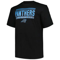 Carolina Panthers Big & Tall Pop T-Shirt - Black T-shirts