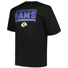 Los Angeles Rams Big & Tall Pop T-Shirt - Black T-shirts