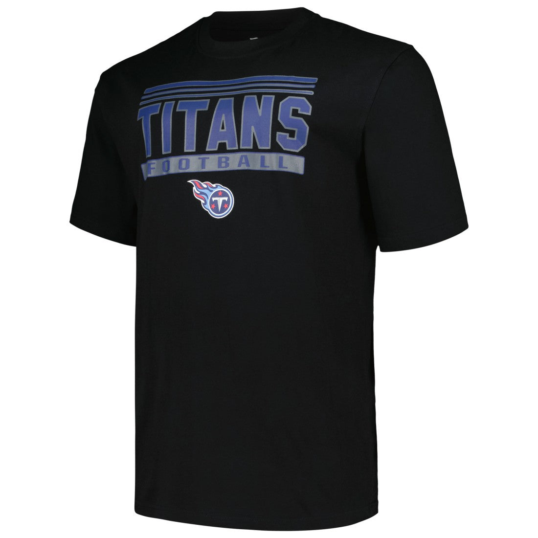 Tennessee Titans Big & Tall Pop T-Shirt - Black T-shirts