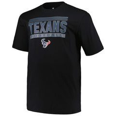Houston Texans Big & Tall Pop T-Shirt - Black T-shirts