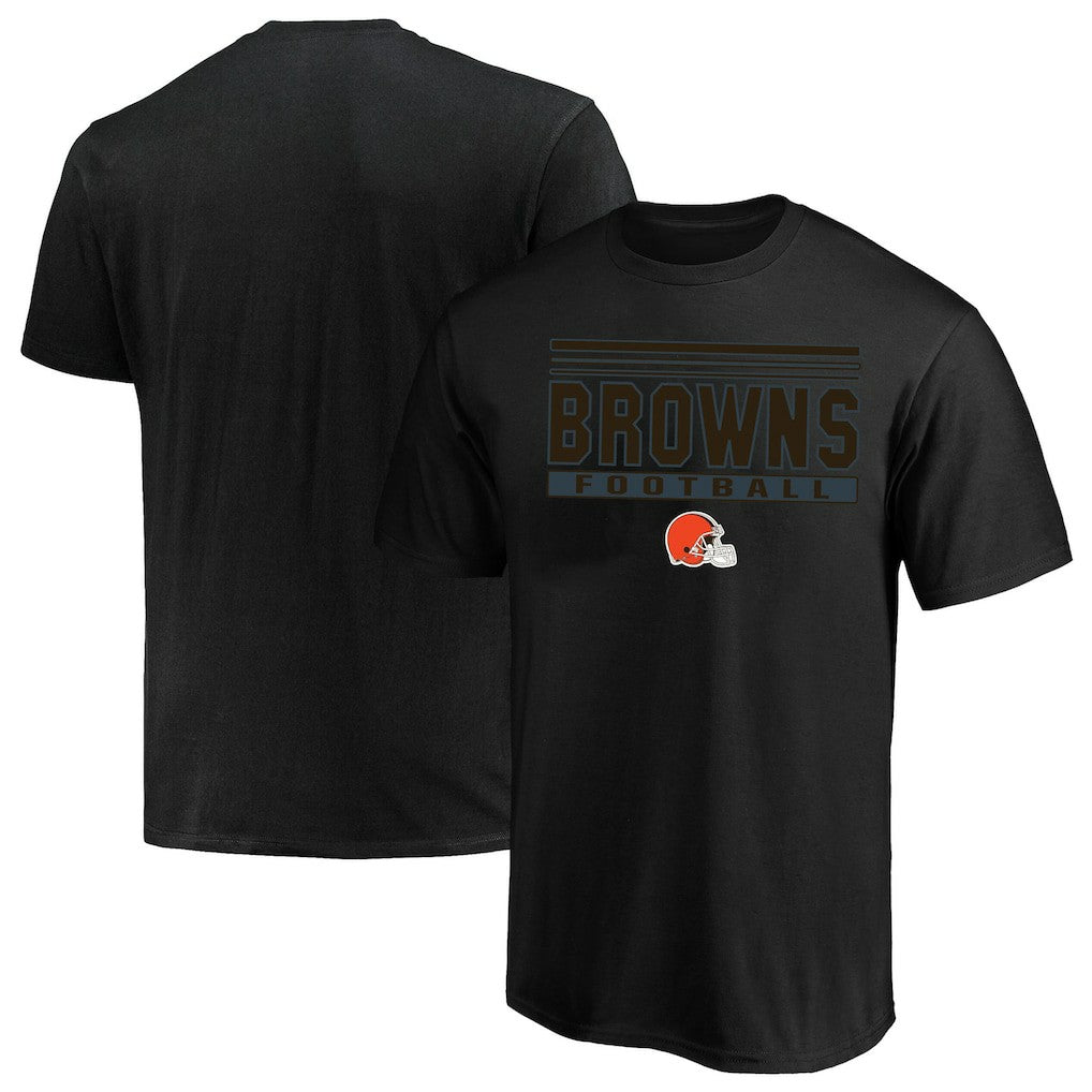 Cleveland Browns Big & Tall Pop T-Shirt - Black T-shirts