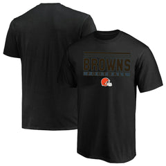 Cleveland Browns Big & Tall Pop T-Shirt - Black T-shirts