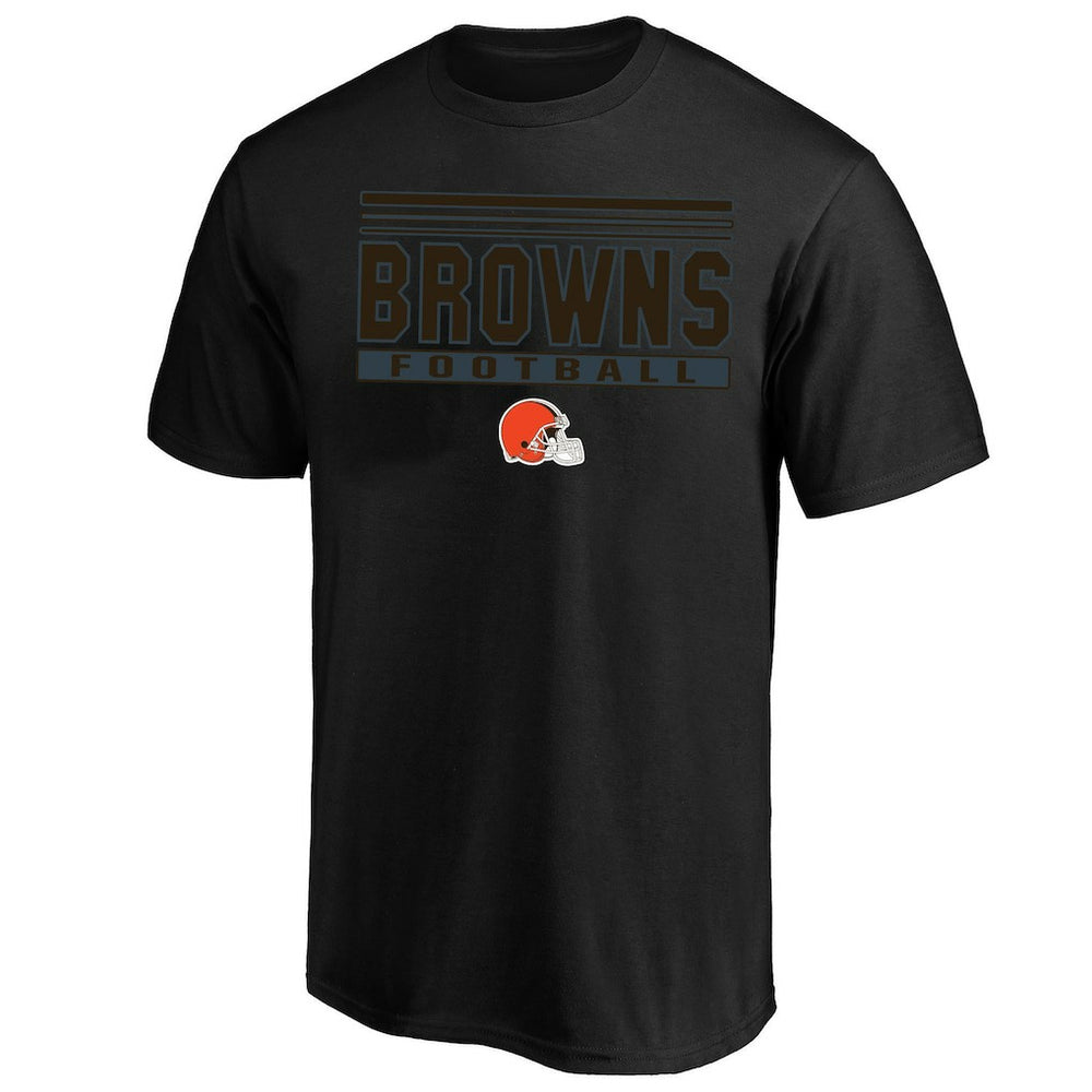 Cleveland Browns Big & Tall Pop T-Shirt - Black T-shirts