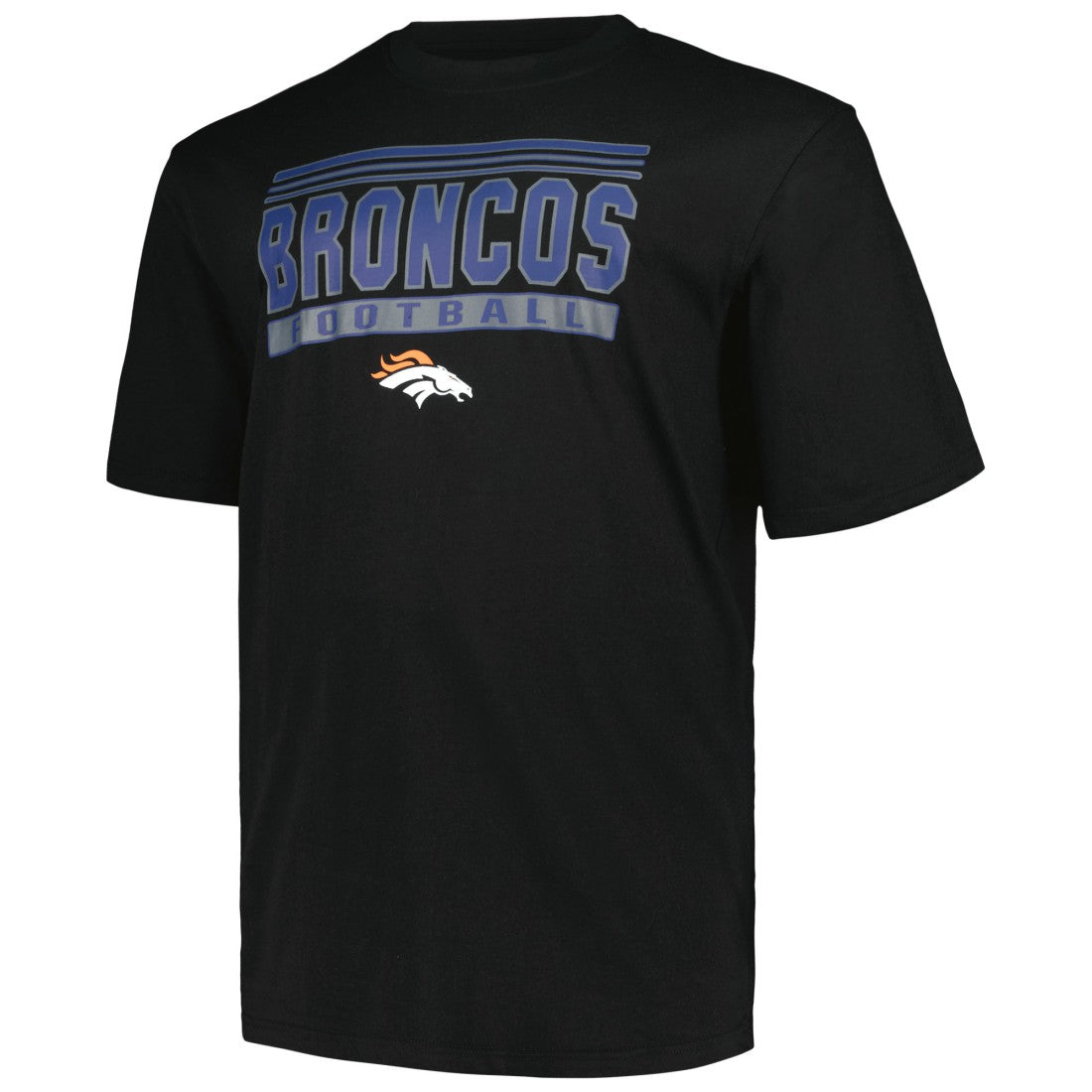 Denver Broncos Big & Tall Pop T-Shirt - Black T-shirts