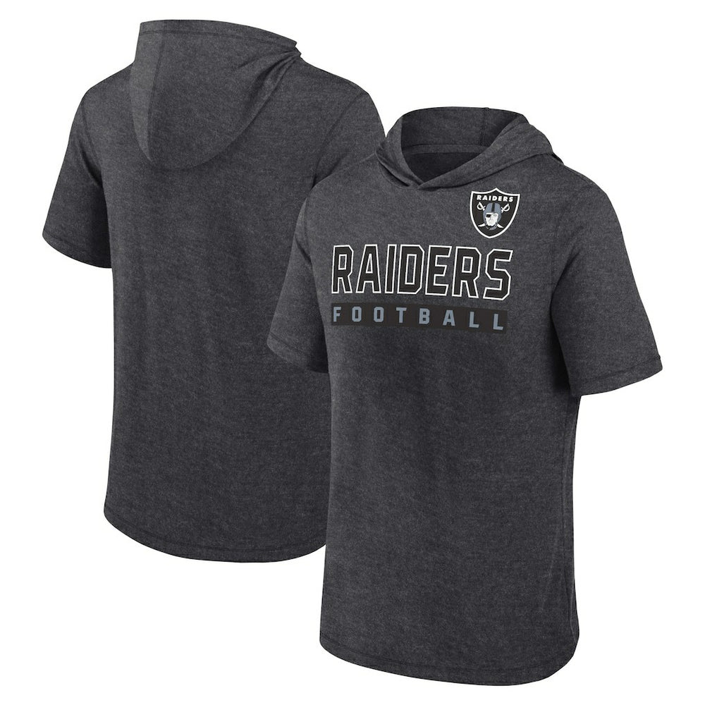 Las Vegas Raiders Big & Tall Hoodie T-Shirt - Black Hoodies