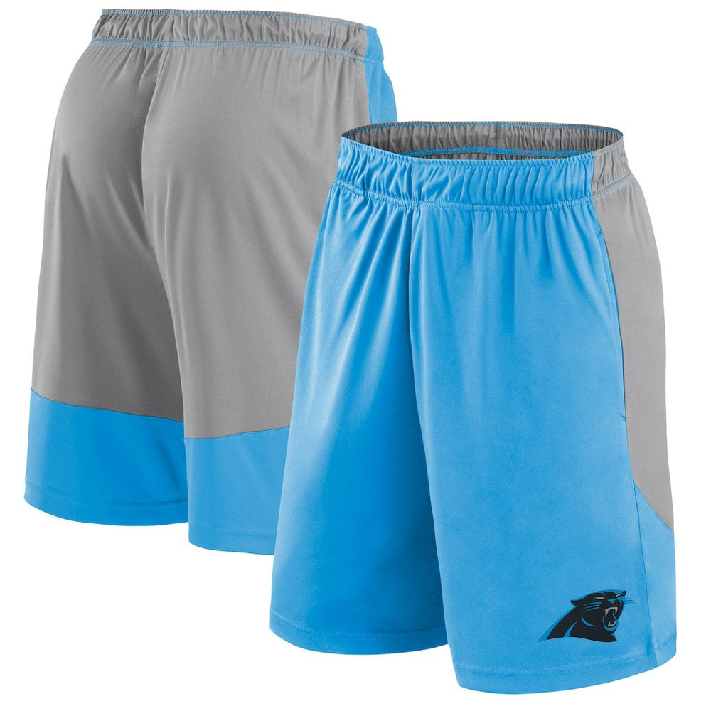 Carolina Panthers Big & Tall Team Logo Shorts - Blue Shorts