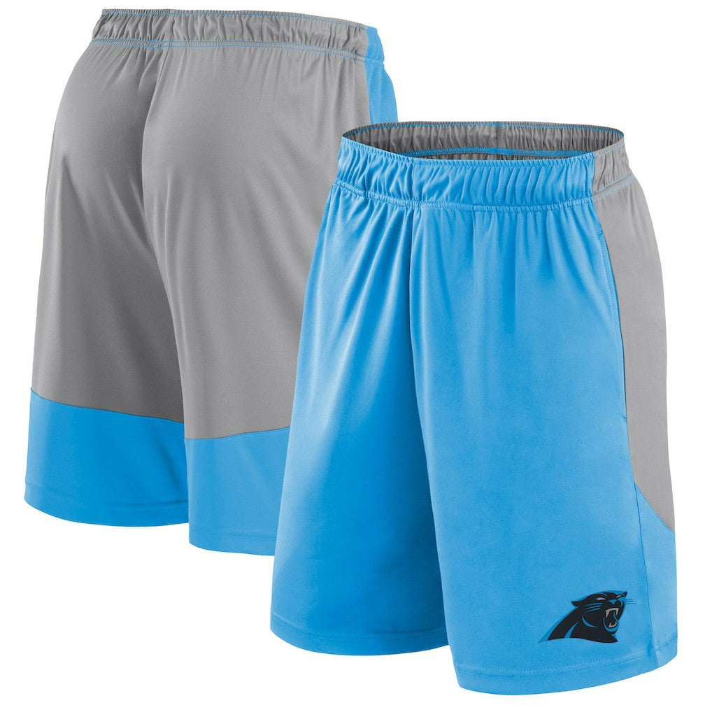 Carolina Panthers Big & Tall Team Logo Shorts - Blue Shorts