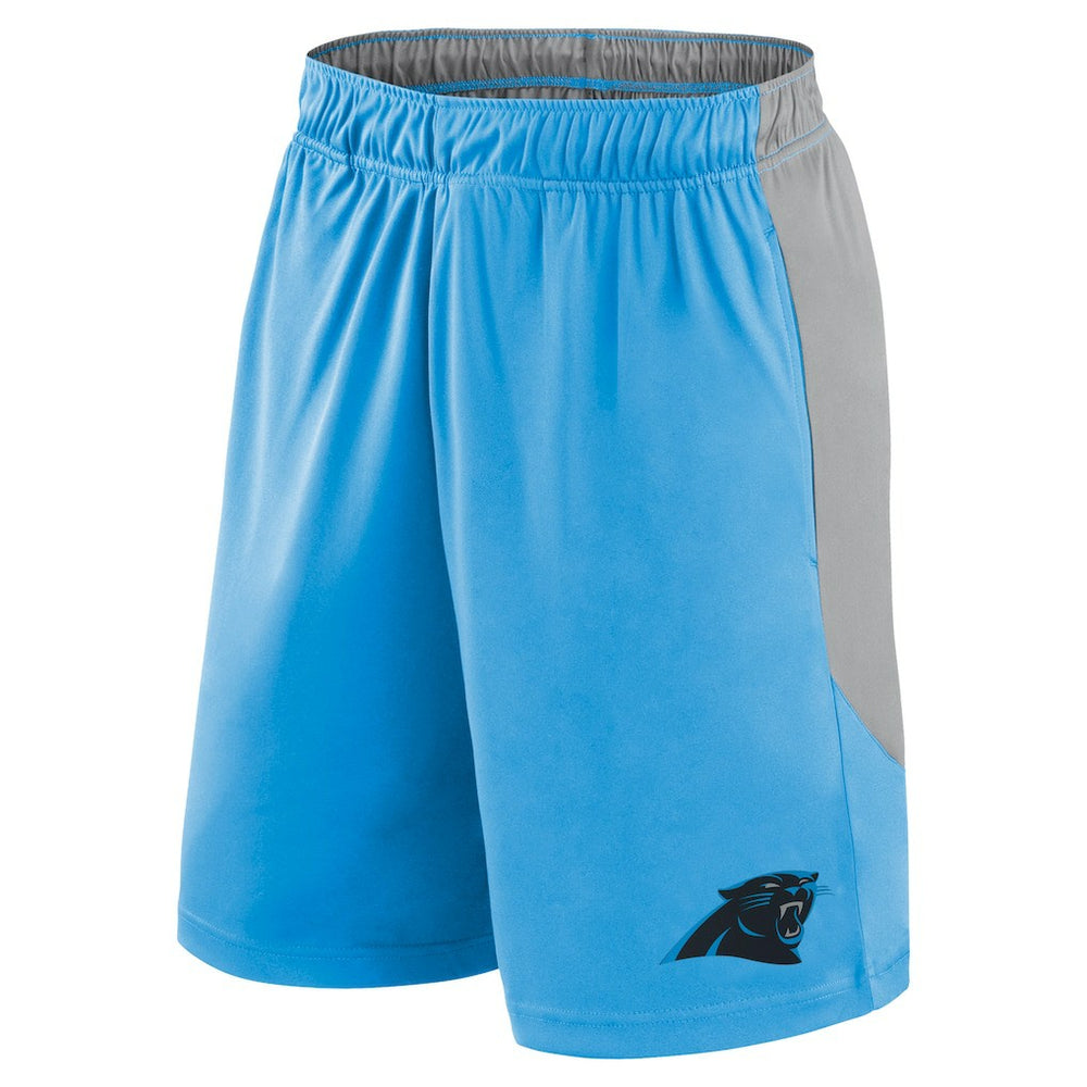 Carolina Panthers Big & Tall Team Logo Shorts - Blue Shorts