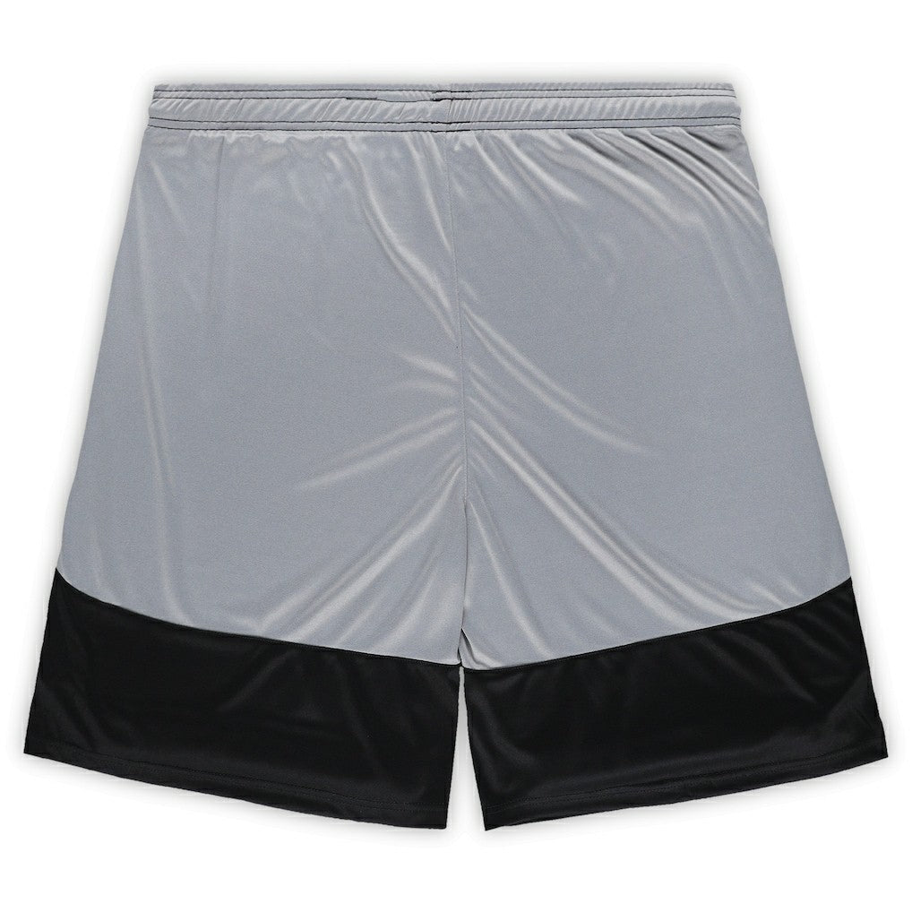 Las Vegas Raiders Big & Tall Team Logo Shorts - Black Shorts