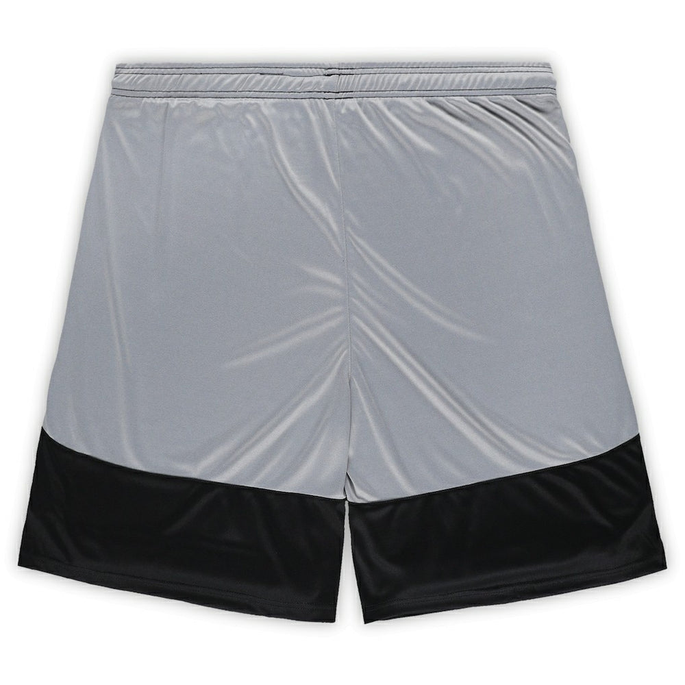 Las Vegas Raiders Big & Tall Team Logo Shorts - Black Shorts