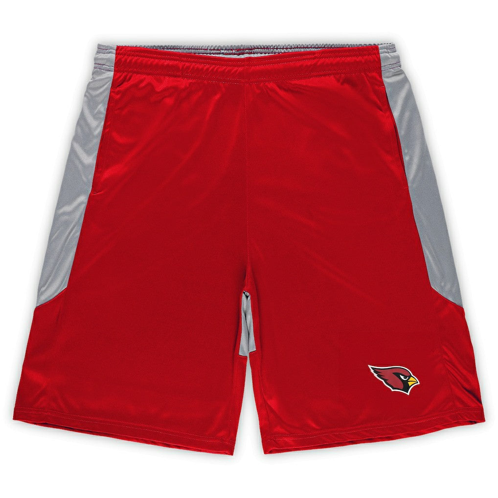 Arizona Cardinals Big & Tall Team Logo Shorts - Cardinal Shorts