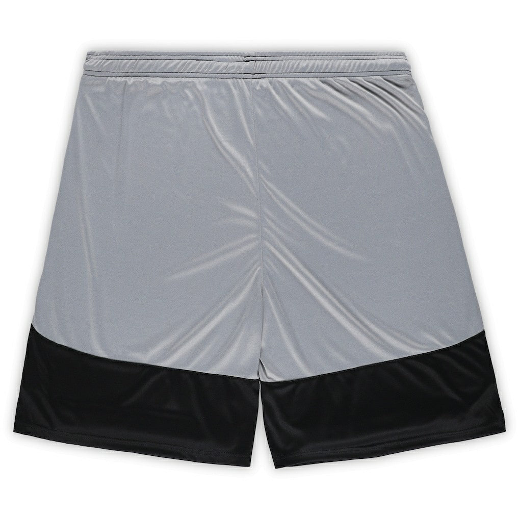 Cincinnati Bengals Big & Tall Team Logo Shorts - Black Shorts