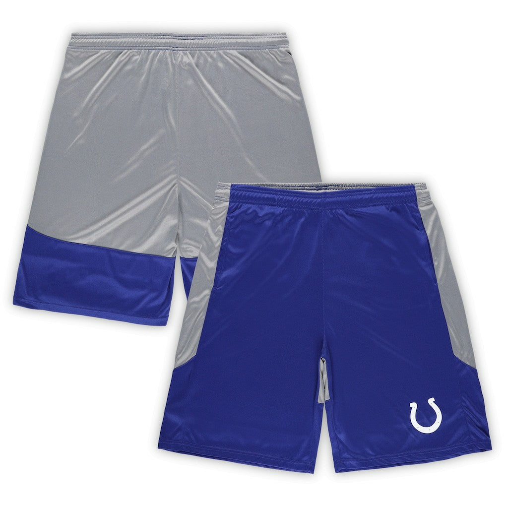 Indianapolis Colts Big & Tall Team Logo Shorts - Royal Shorts