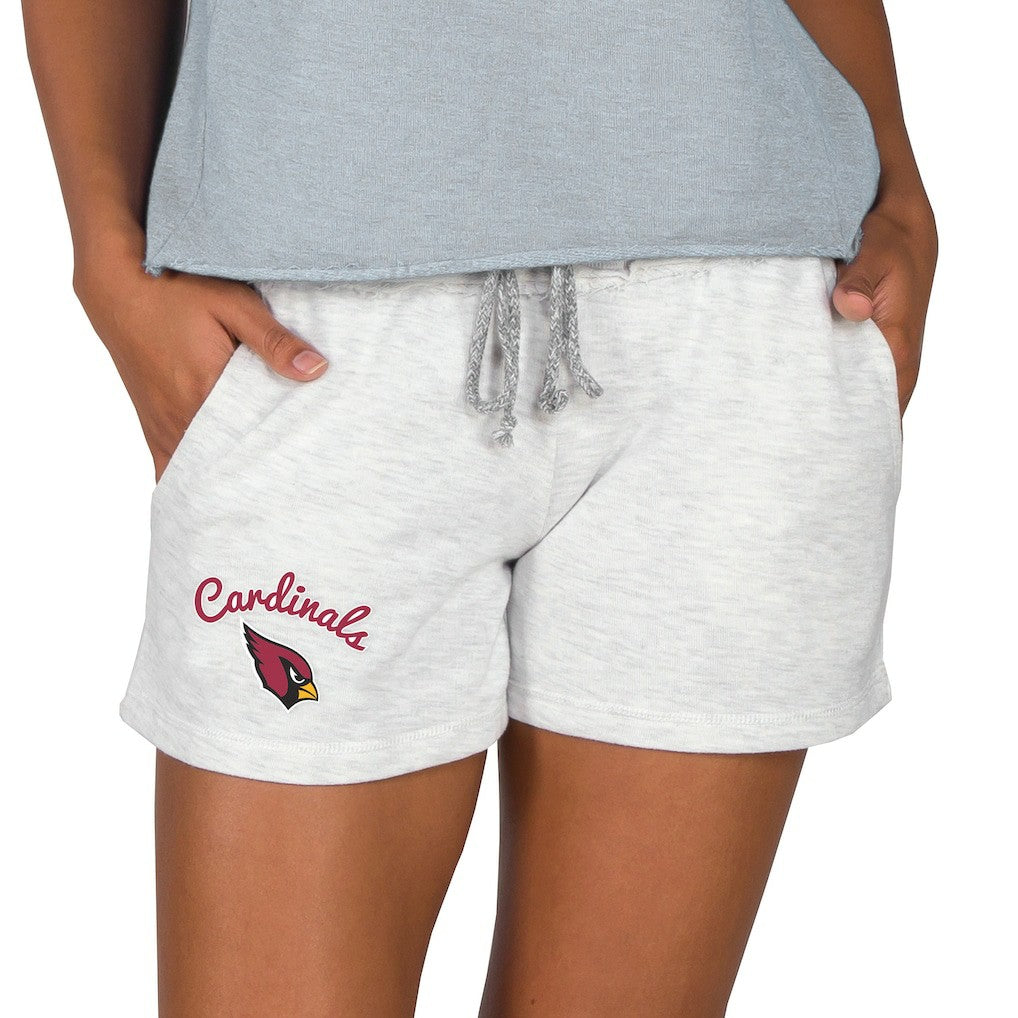 Arizona Cardinals Concepts Sport Women's Mainstream Terry Lounge Shorts - Oatmeal Shorts