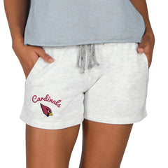 Arizona Cardinals Concepts Sport Women's Mainstream Terry Lounge Shorts - Oatmeal Shorts
