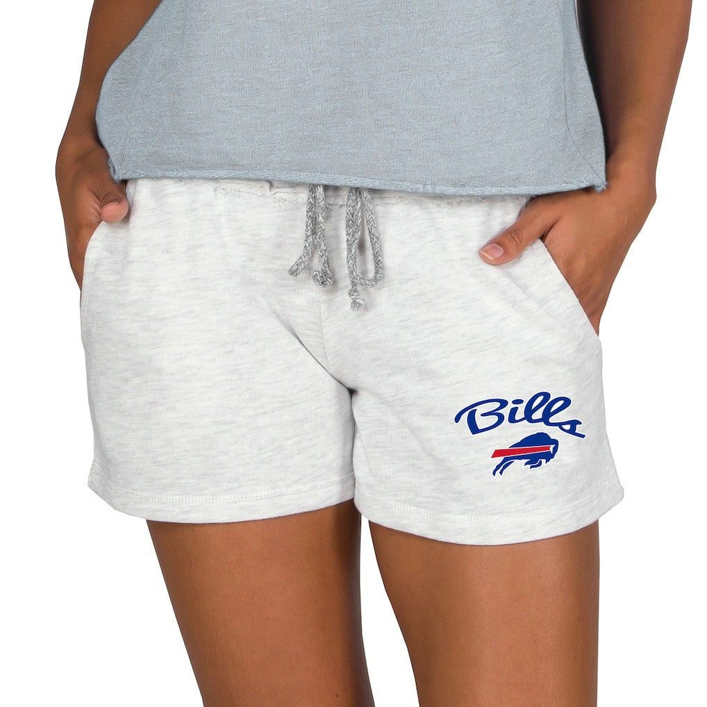 Buffalo Bills Concepts Sport Women's Mainstream Terry Lounge Shorts - Oatmeal Shorts