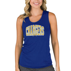 Los Angeles Chargers Concepts Sport Women's Marathon Racer Back Tank Top - Royal Tops