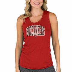 Tampa Bay Buccaneers Concepts Sport Women's Marathon Racer Back Tank Top - Red Tops