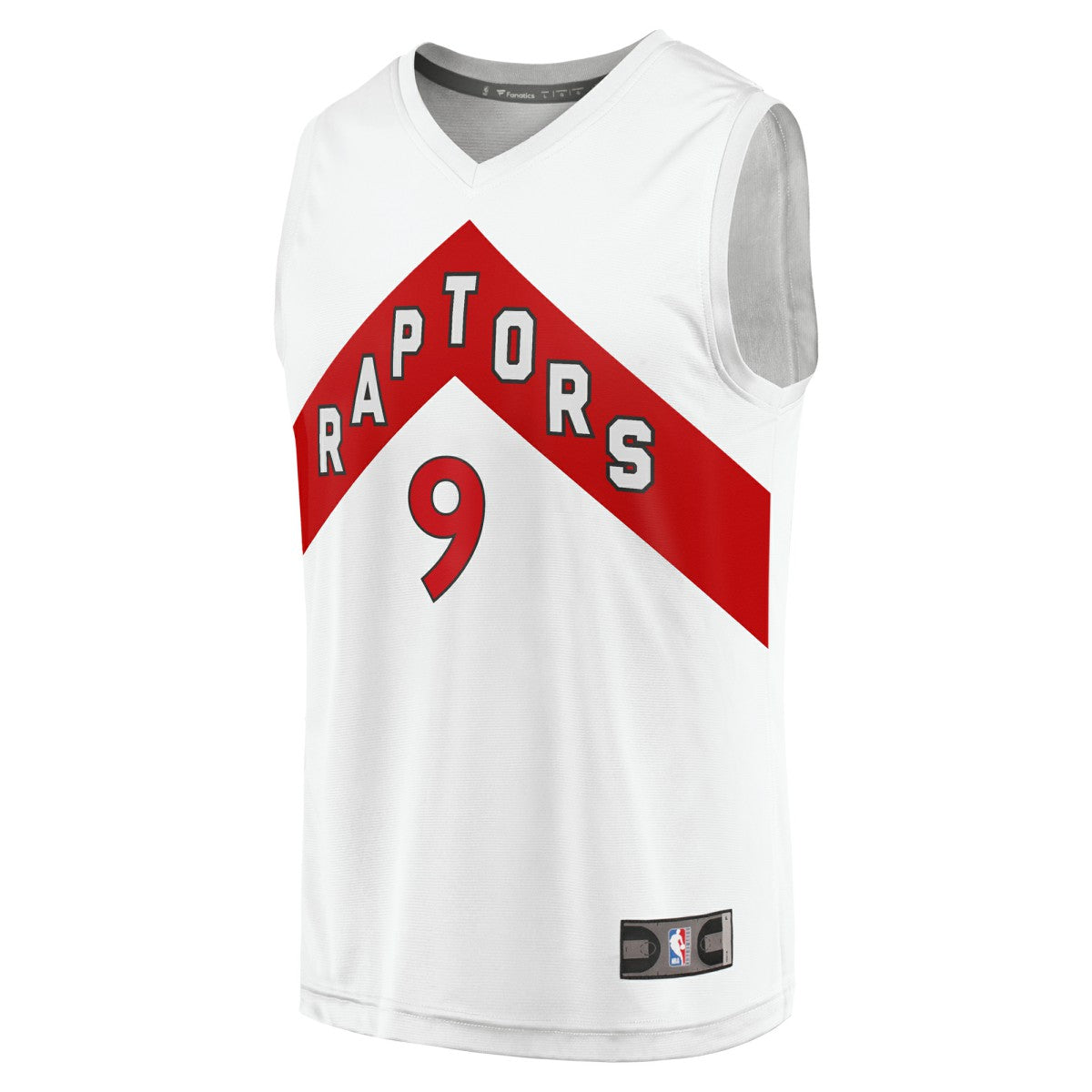 RJ Barrett Toronto Raptors Youth Fast Break Player Jersey Association Edition White - Fanatics outlet