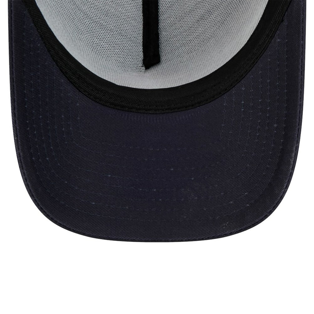 New York Yankees New Era 9FORTY A-Frame Trucker Adjustable Hat - Navy Hats