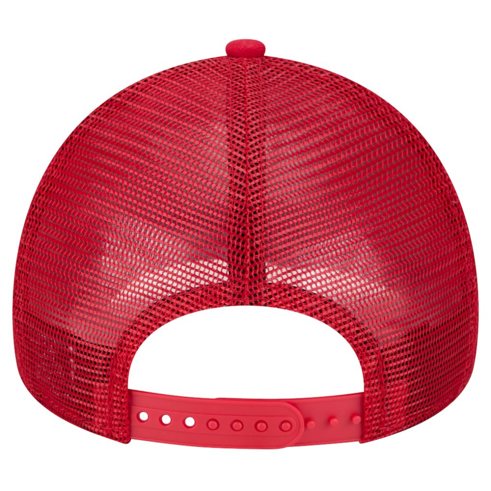 Philadelphia Phillies New Era 9FORTY A-Frame Trucker Adjustable Hat - Red Hats